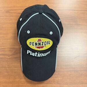 Pennzoil Platinum Hat Oil Gas Station Logo Nascar Racing Baseball Adjustable Cap